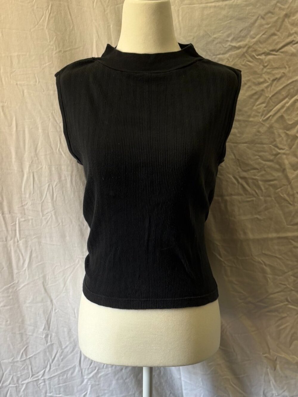 Nuggets vintage cotton mock neck top